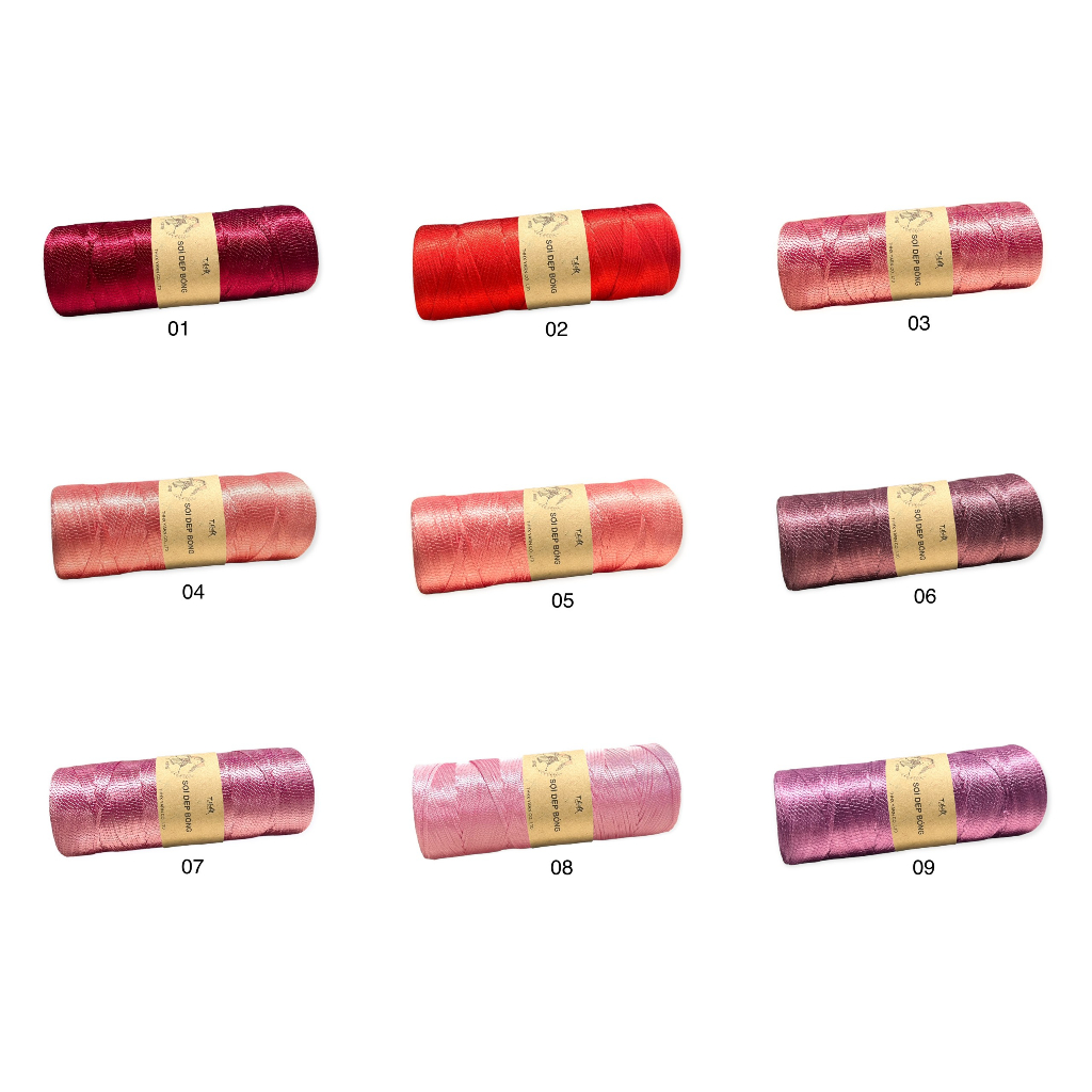 Sợi dẹp bóng trơn - ribbon
