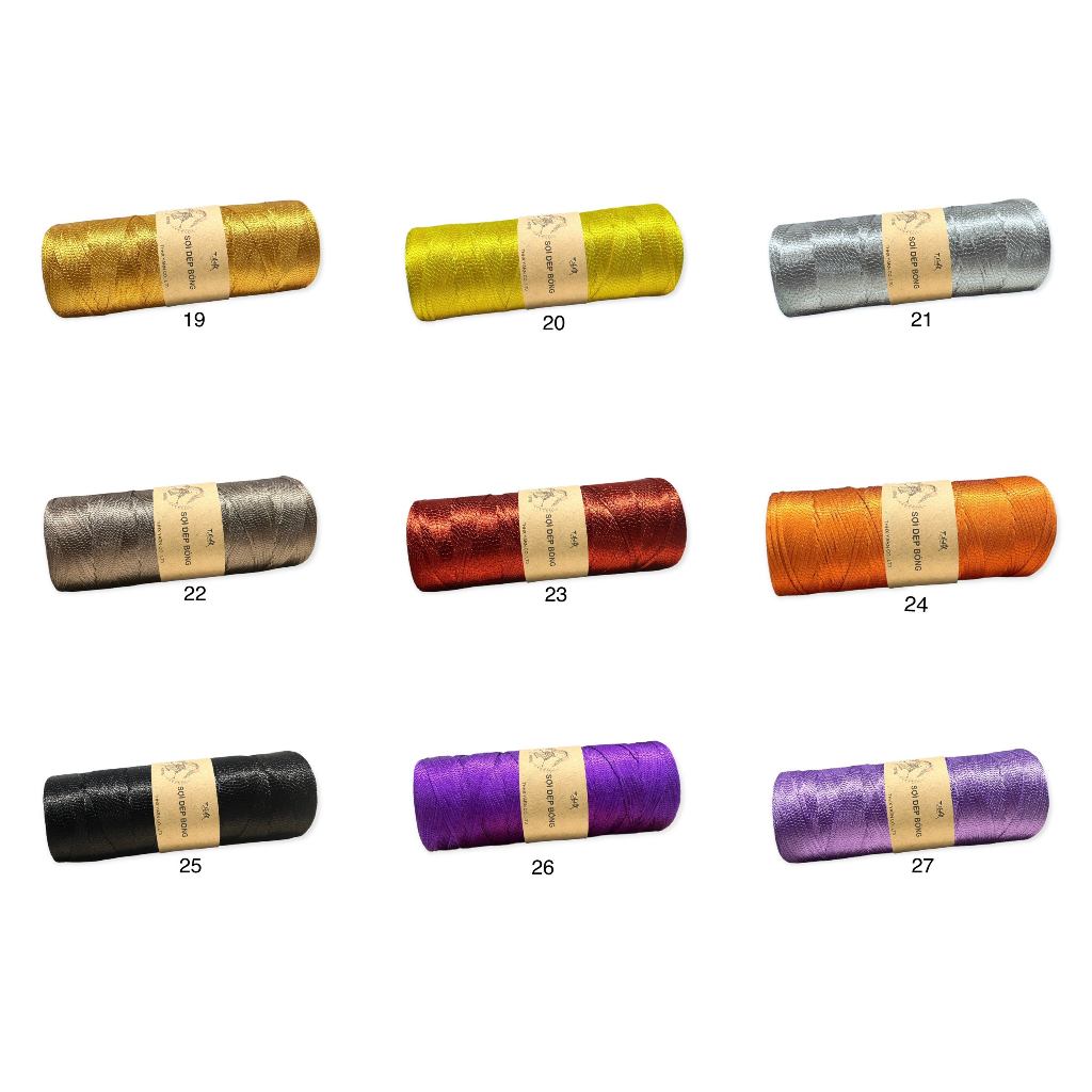 Sợi dẹp bóng trơn - ribbon
