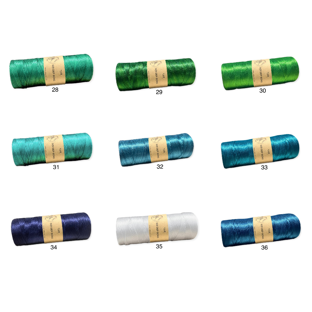 Sợi dẹp bóng trơn - ribbon