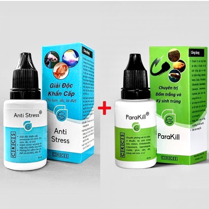 Anti Stress - Parakill Cho Cá Cảnh
