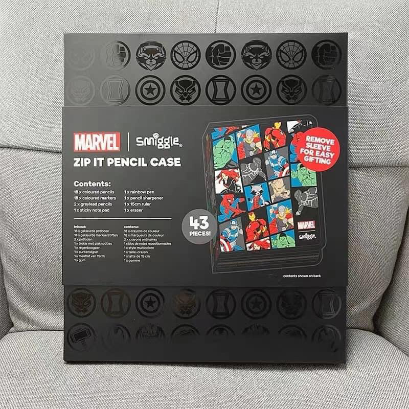 Hộp bút Smiggle Marvel cao cấp