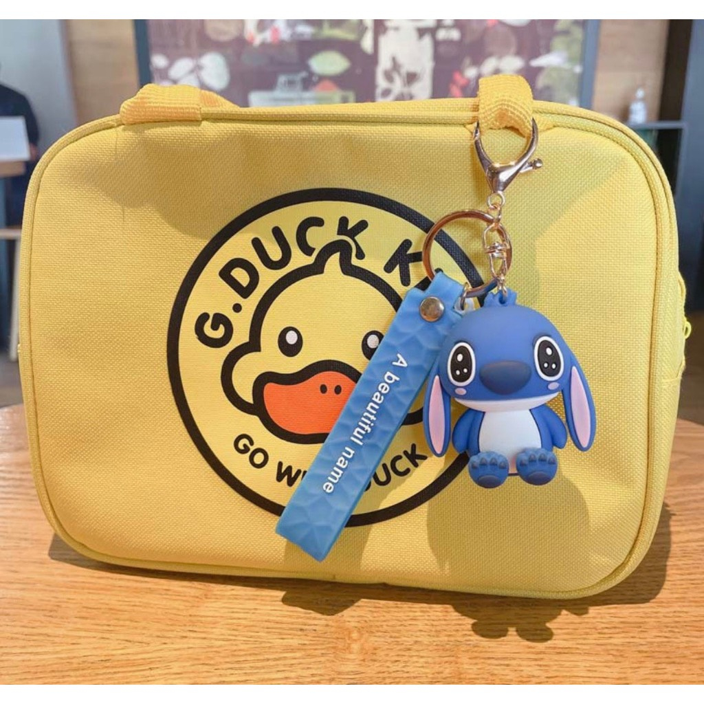 Móc Chìa Khóa Silicon Hình Stitch Hoạt Hình Dễ Thương