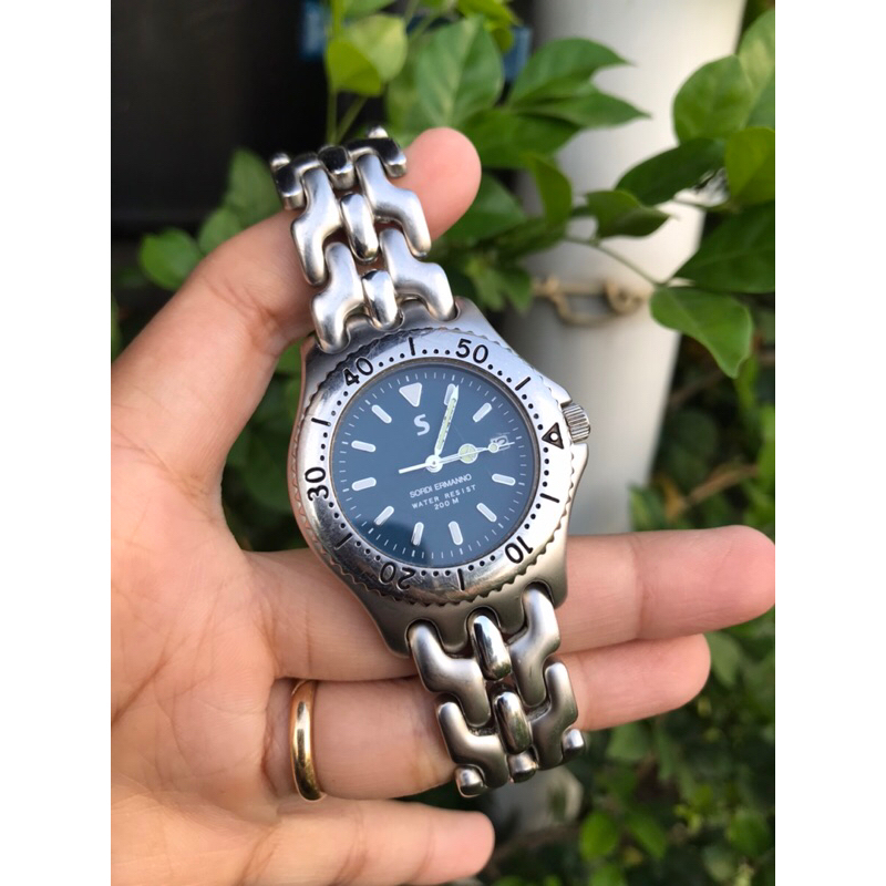 Đồng hồ nam si nhật mặt xanh dây thép máy Thuỵ🇨🇭🇨🇭🇨🇭🇨🇭🇨🇭