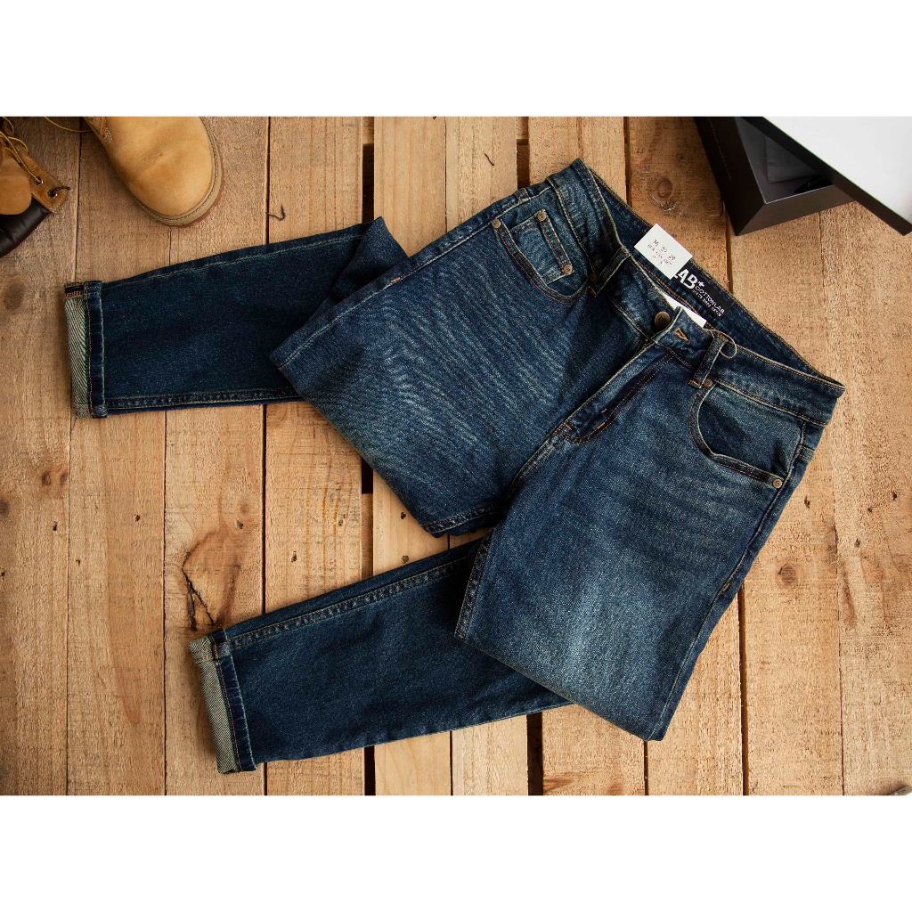 ❤️FREESHIP❤️ Quần jean nam màu xanh đậm, quần bò chất co dãn, from slimfit cao cấp LAB230201