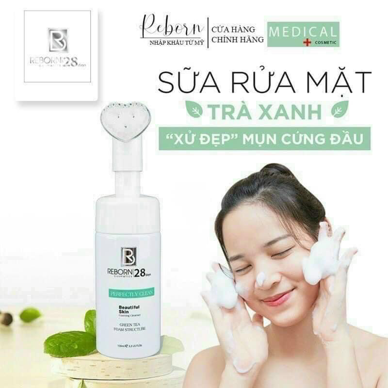 { Chính Hãng } Sữa rửa mặt REBORN COSMETIC 100gr