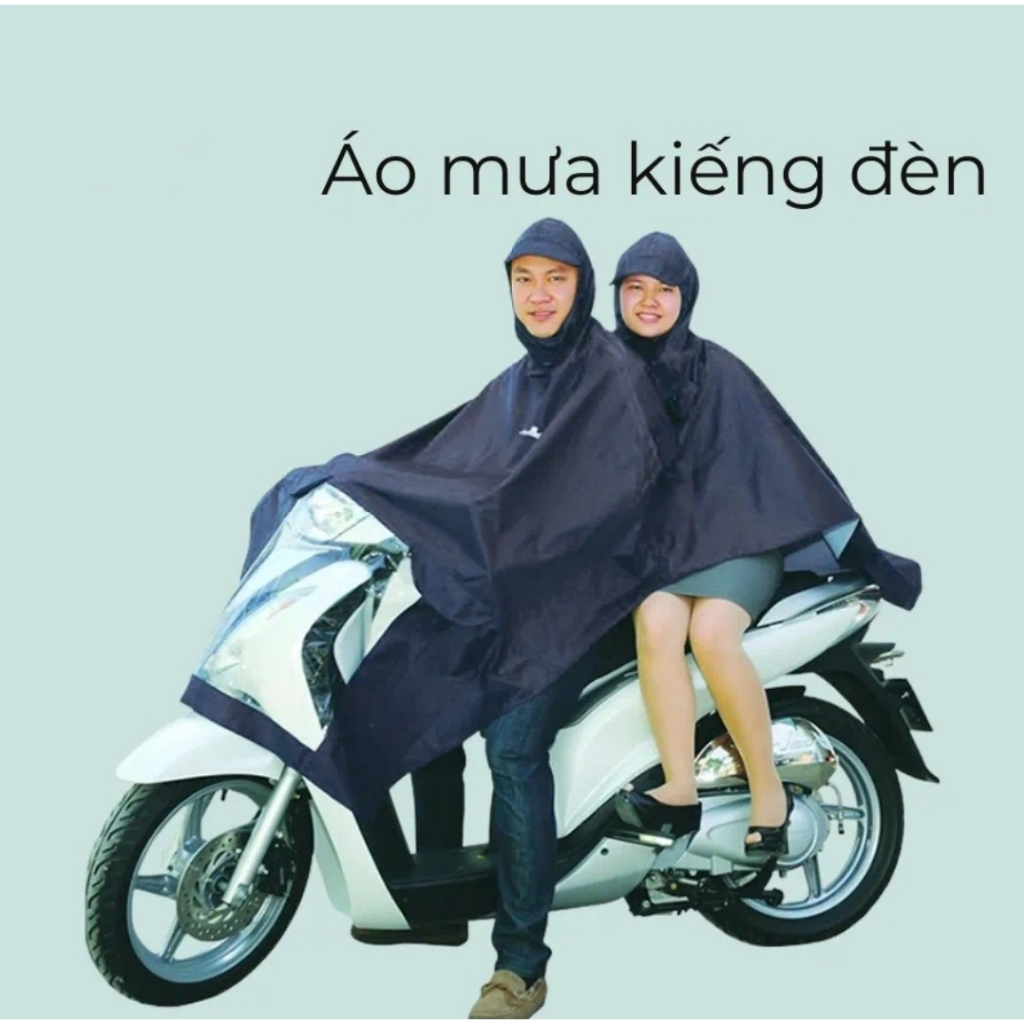 Áo Mưa Cánh Dơi 1 Đầu,2 Đầu Phản Quang Vải Dù Tổ Ong Siêu Nhẹ Cao Cấp