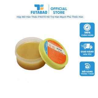 Hộp mỡ hàn thiếc paste 50g hỗ trợ hàn mạch phủ thiếc hàn dây điện futabao
