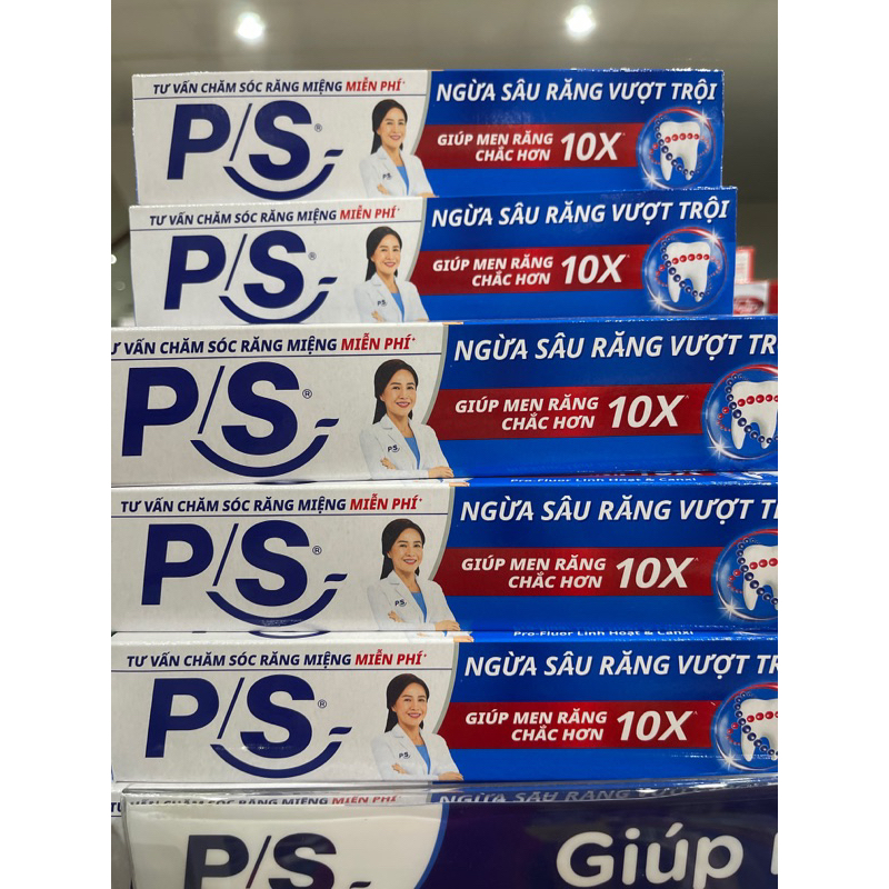 Kem đánh răng P/S ngừa dâu răng vượt trội 180g