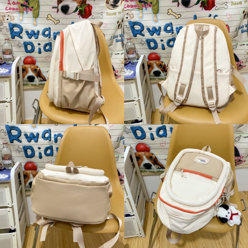 Balo Đi Học Cho Học Sinh Cấp 2 Cấp 3 Dễ Thương M050