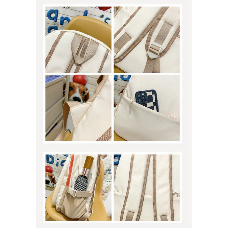 Balo Đi Học Cho Học Sinh Cấp 2 Cấp 3 Dễ Thương M050