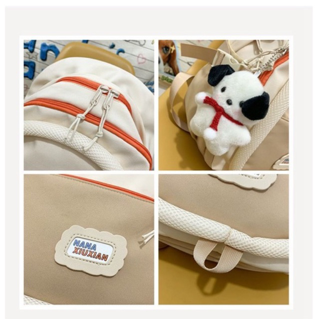 Balo Đi Học Cho Học Sinh Cấp 2 Cấp 3 Dễ Thương M050