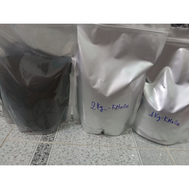 Xác Trùng Tím KMnO4 diệt virus, vi khuẩn chuồng trại chăn nuôi gói 1kg