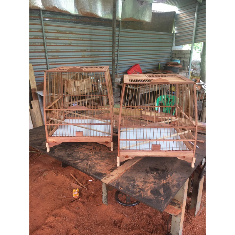 Lồng chim, khung lồng chim chào mào, gỗ hương kiểu thái đấu, thái cao, vuông đấu, vuông cao