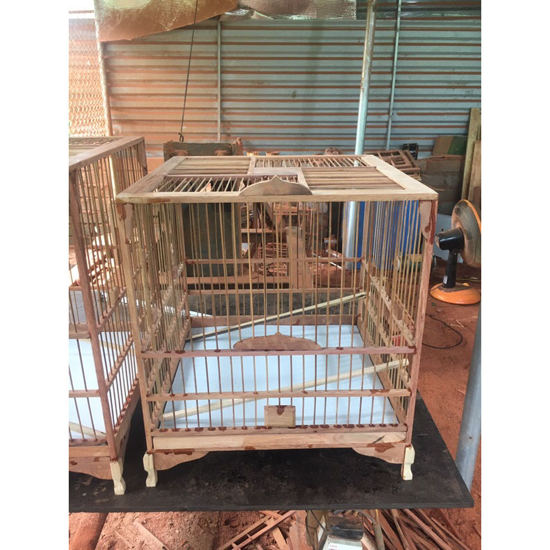 Lồng chim, khung lồng chim chào mào, gỗ hương kiểu thái đấu, thái cao, vuông đấu, vuông cao