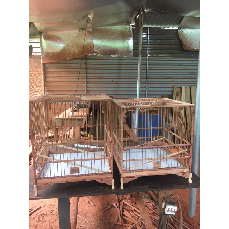 Lồng chim, khung lồng chim chào mào, gỗ hương kiểu thái đấu, thái cao, vuông đấu, vuông cao