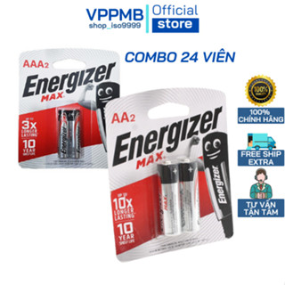 Hộp 24 viên pin Energizer AA, AAA- Pin tiểu, pin đũa
