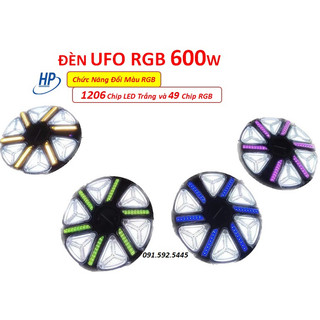 Đèn Năng Lượng Mặt Trời Sân Vườn, Đèn Công Viên UF0 500w 8 ô kép. Sáng Liên Tục. Đèn Dĩa Bay UFO