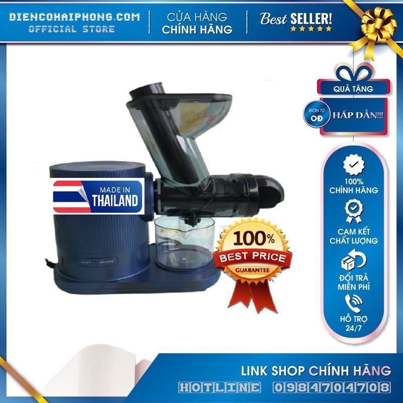 MÁY ÉP CHẬM CAO CẤP CỔ NGANG SHARP KS-999 công suất 450W