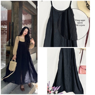 {2hand}{Xô} Đầm Dây Xô