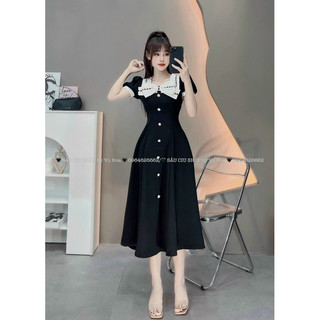 Đầm Nơ Dáng Dài 60-90kg ( Big Size Huỳnh Ngọc )