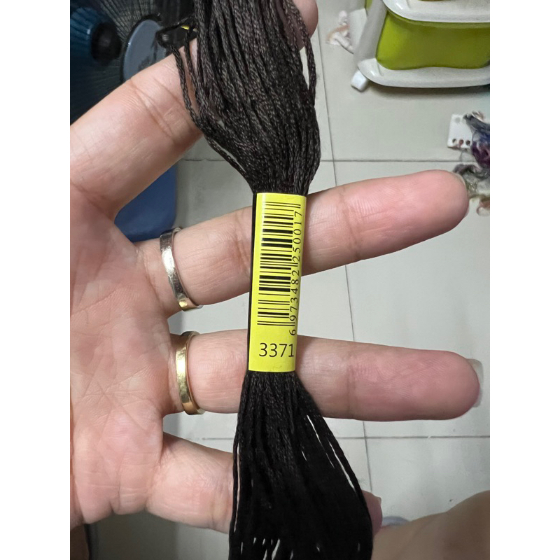 Chỉ thêu cotton theo mã DMC, mã từ 3325 đến 3371