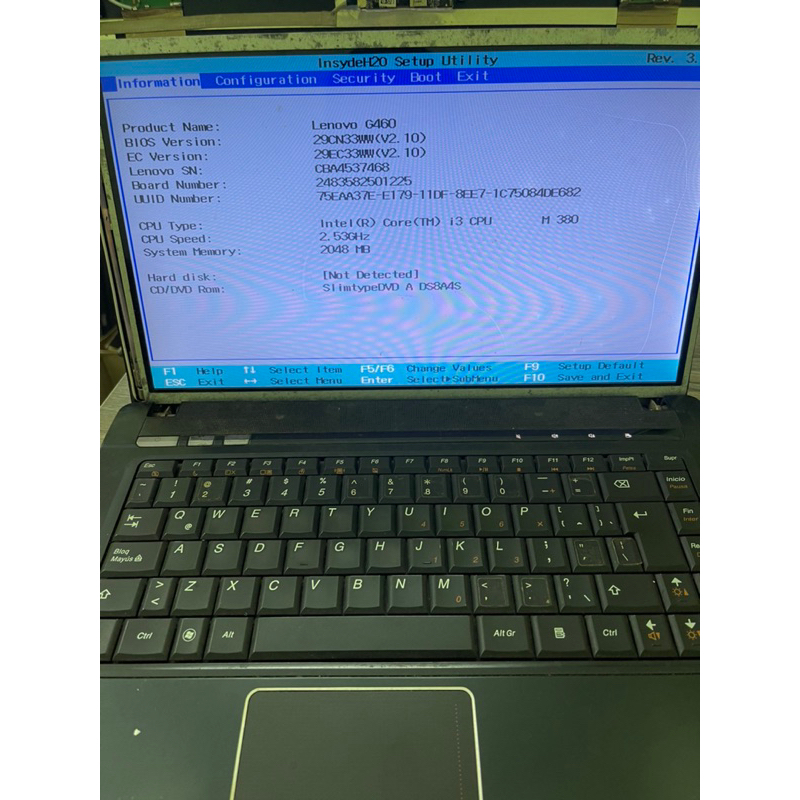 Main lenovo G460 bóc máy zin hoạt động bình thường