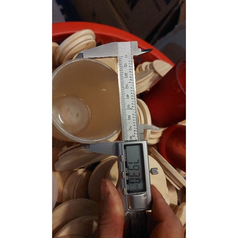 Nắp gỗ đường kính 8cm