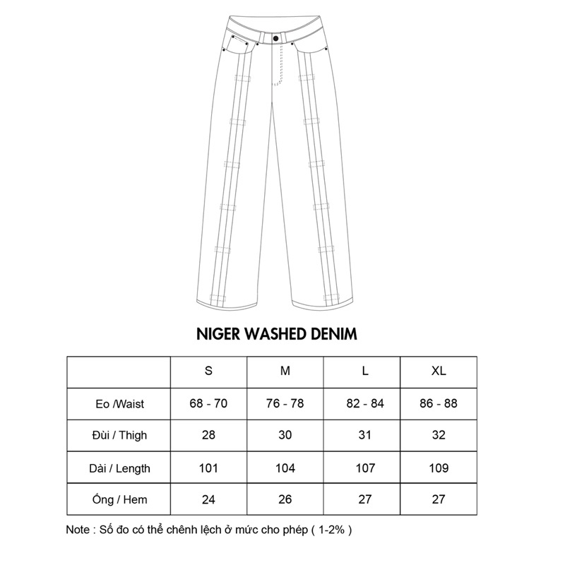 NIGER WASHED JEANS