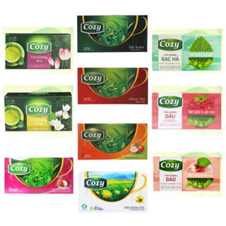 Trà Cozy TÚI LỌC ĐỦ VỊ 25 Túi Lọc*2gr (50gr)