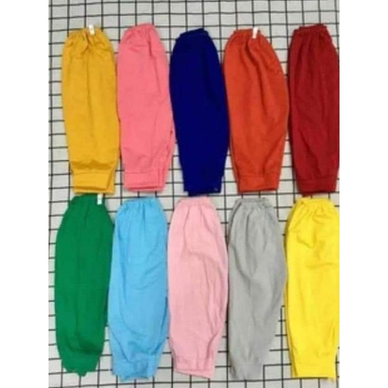 10 Quần Chục Dài Cotton Cho Bé Trai Bé Gái 4-21kg