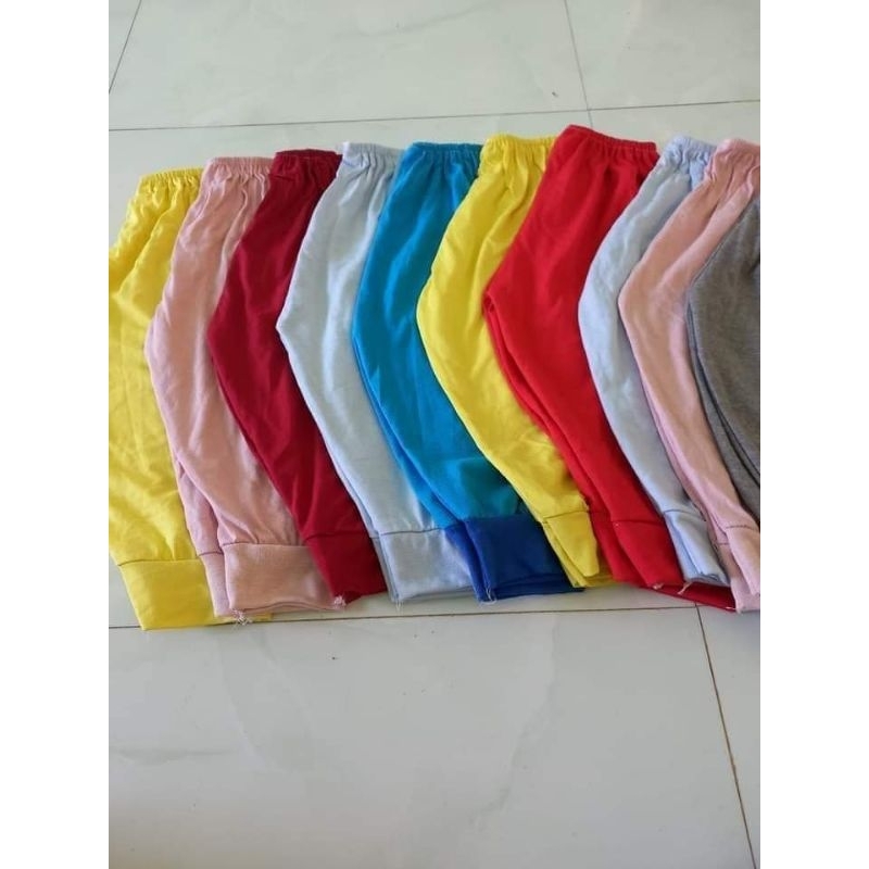 10 Quần Chục Dài Cotton Cho Bé Trai Bé Gái 4-21kg