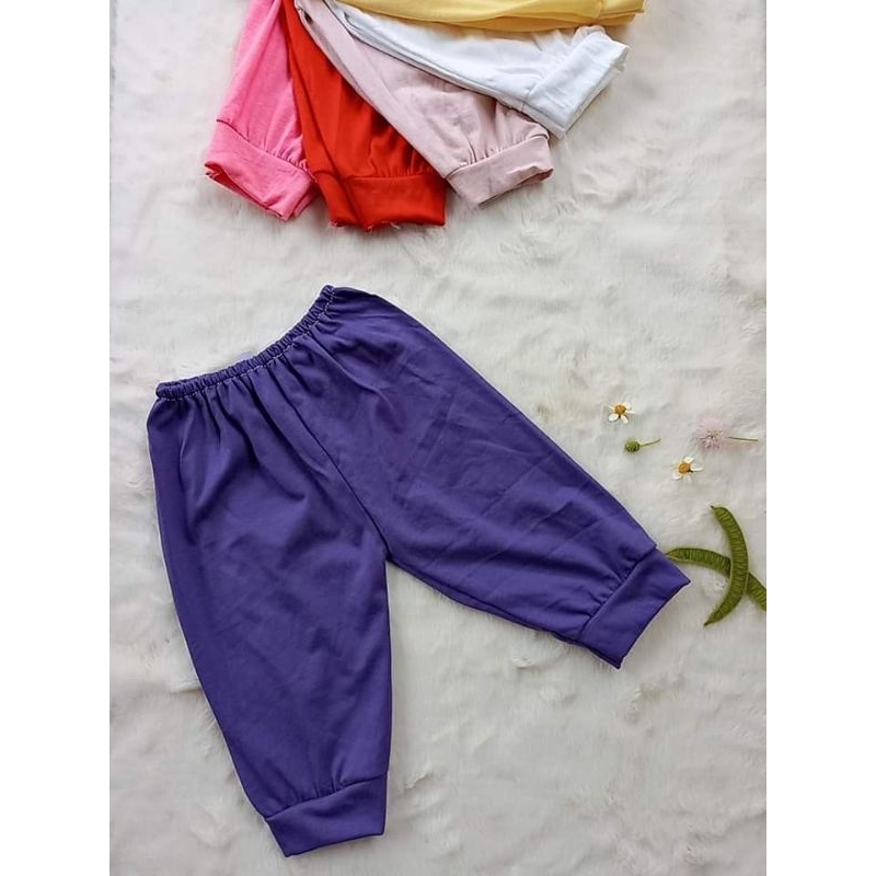 (3-17kg) Sét 10 Quần Chục Dài Vải Cotton Cho Bé Trai Bé Gái.