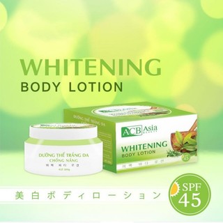 SỮA DƯỠNG THỂ TRẮNG DA BODY CHIẾT XUẤT TRÀ XANH SPF 45 - ASIA BEAUTY