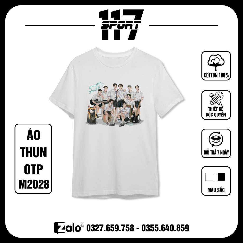 Áo Thun In Hình OTP Lion And Chinzilla GeminiFourth M2028