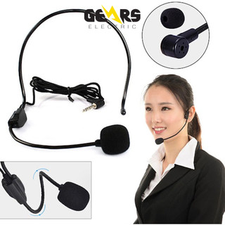 Micro gài tai có dây cho máy trợ giảng, loa trợ giảng gear79