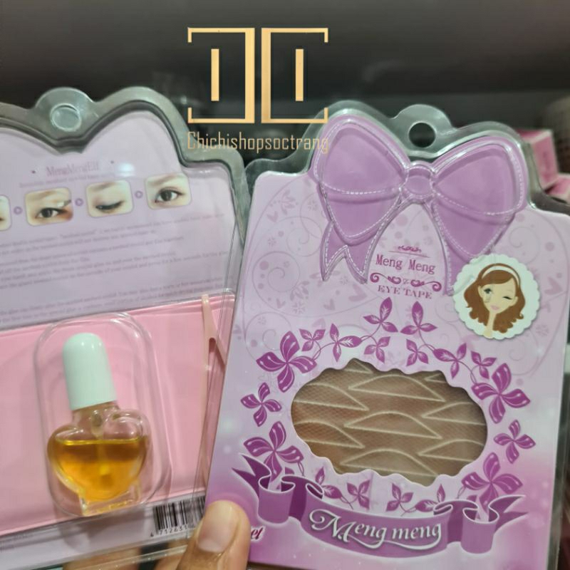 Mí lưới Meng Meng kèm keo Meng Meng và cây gắp