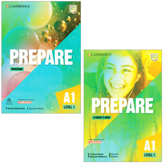 Sách - Combo Prepare A1 Level 1: Student's Book + Workbook With Audio Download