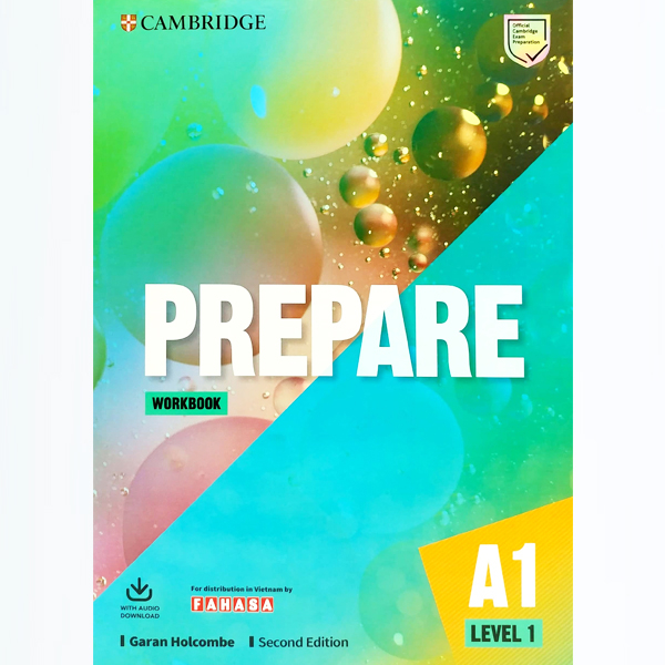 Sách - Combo Prepare A1 Level 1: Student's Book + Workbook With Audio Download