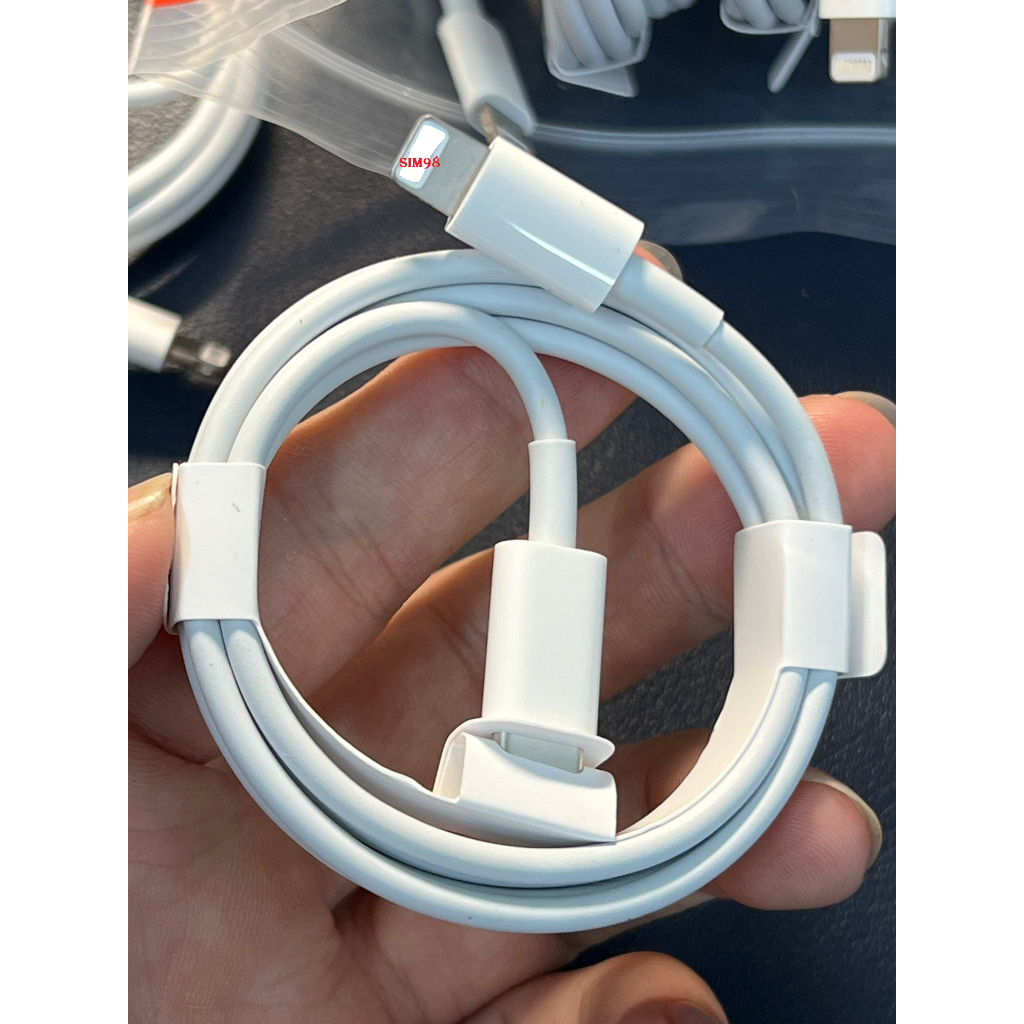 Cáp sạc 20w zin máy cho 15,13 Mini, 13 Pro Max, 14 Plus, 14 Pro Max, 12 Pro Max, 12 Mini, 11 Pro Max, X, Xs max