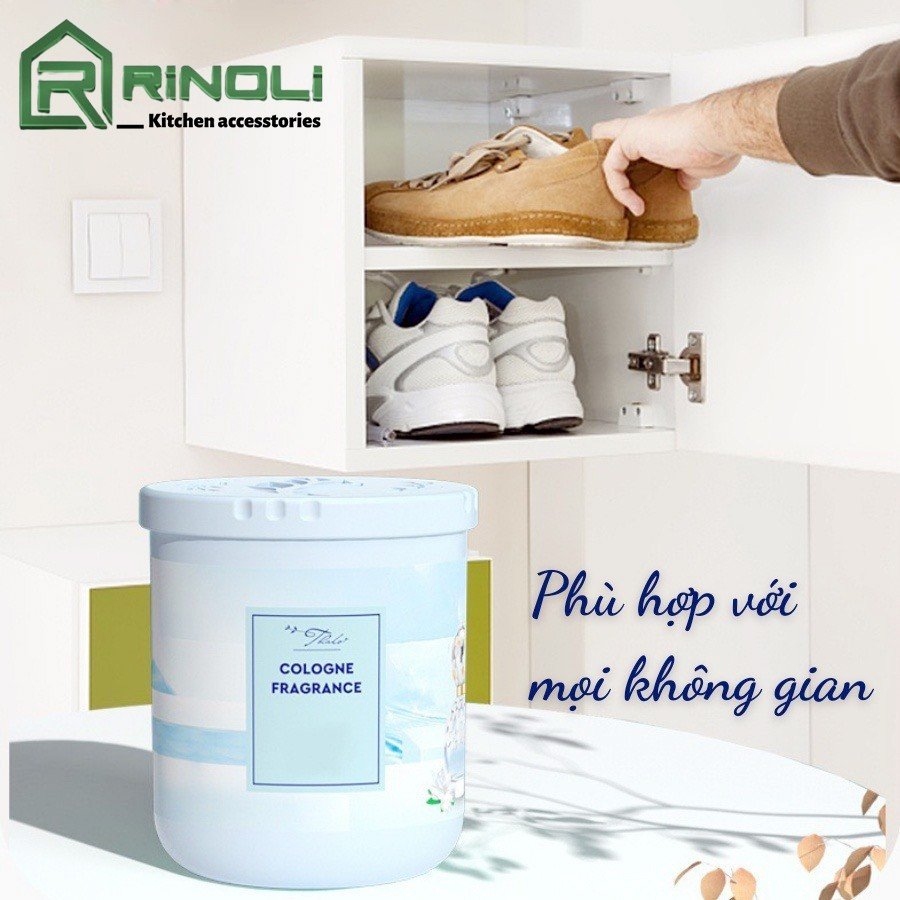 Sáp Thơm Phòng Khử Mùi Phòng, Toilet, Tủ Quần Áo  Mùi Hương Tự Nhiên- Sáp thơm khử mùi treo xe ô tô-RINOLI