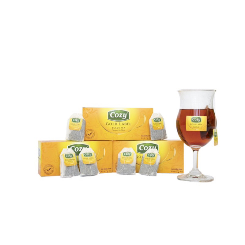 Trà Nhãn Vàng 100 Tép*2gr Cozy