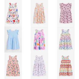 Váy bé gái H&M, chất liệu cotton mềm mát