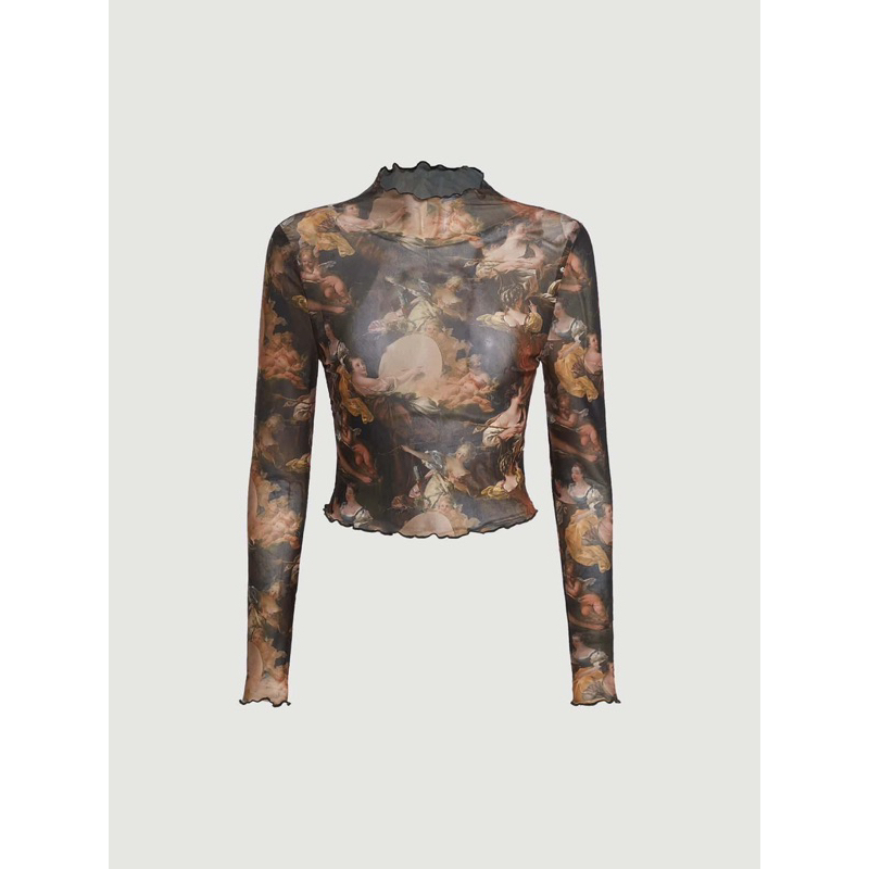 Áo top thun lưới hình nhiều mẫu