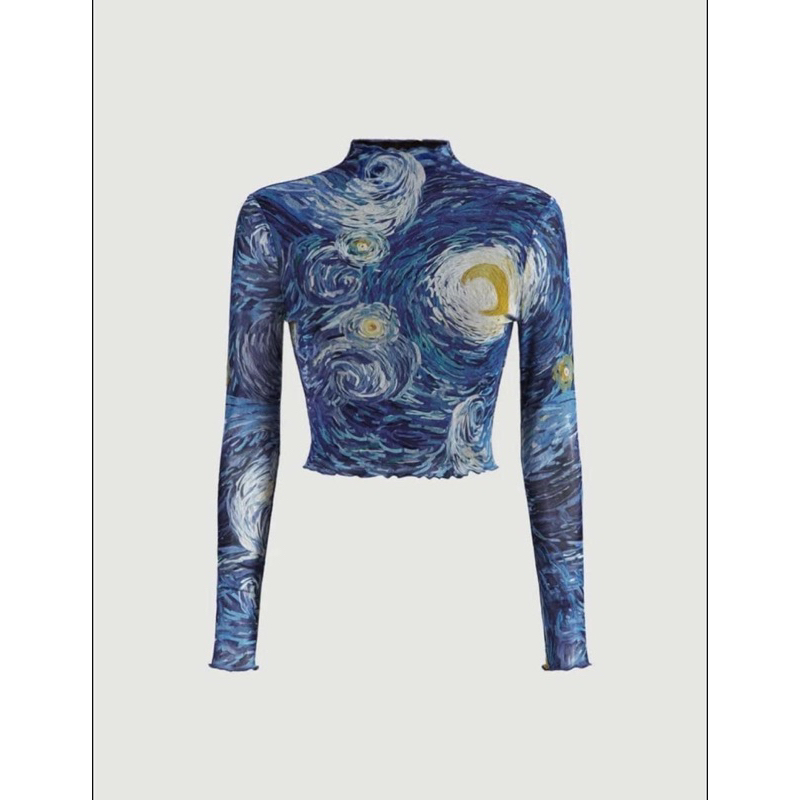 Áo top thun lưới hình nhiều mẫu