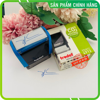 Con dấu chữ ký không kèm tên kich thước 47 x 18mm, con dấu Trodat chính hãng