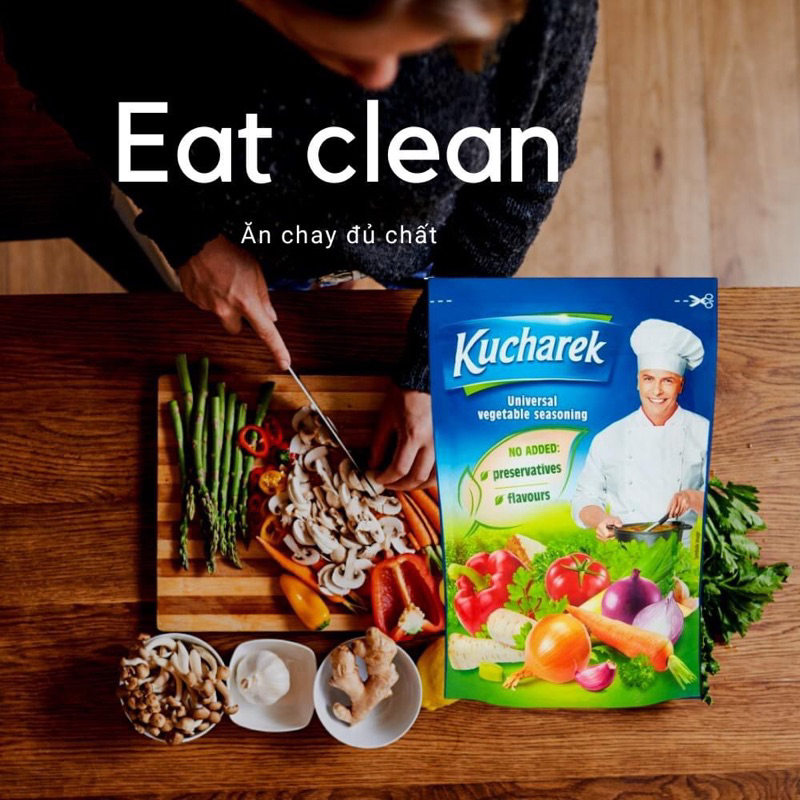 Bột Nêm Kucharek 13 Loại Rau Củ Nhập Khẩu Balan Túi 200gr