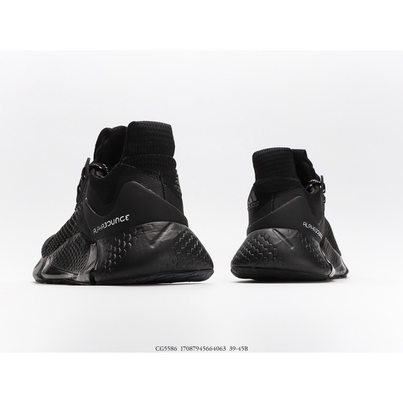 Giày Thể Thao Alpha Bounce Xám Cam | Best Quality