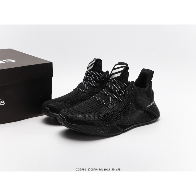 Giày Thể Thao Alpha Bounce Xám Cam | Best Quality