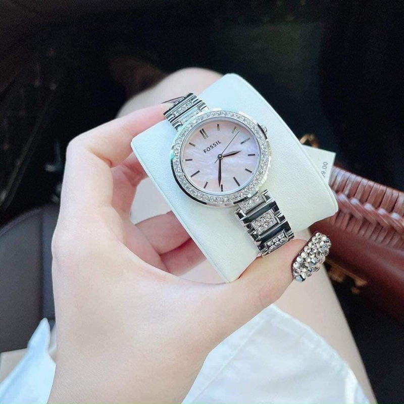 Đồng hồ Nữ Fossil Case 34mm Chống Nước 30m
