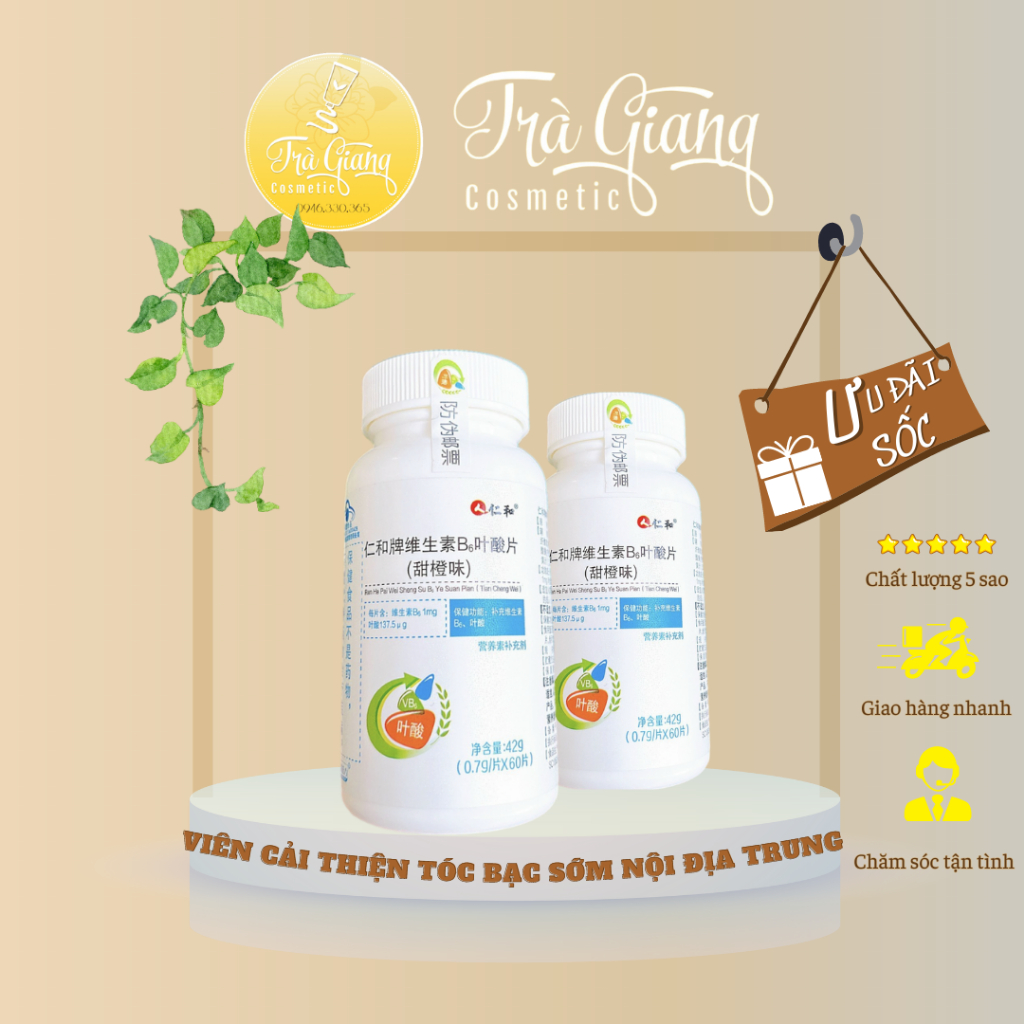 Viên uống cải thiện tình trạng tóc bạc sớm nội địa Trung